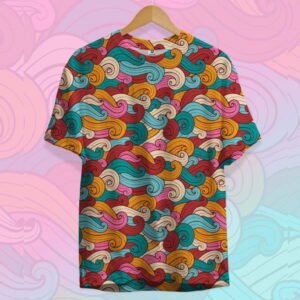 ABSTRACT CURL T-SHIRT